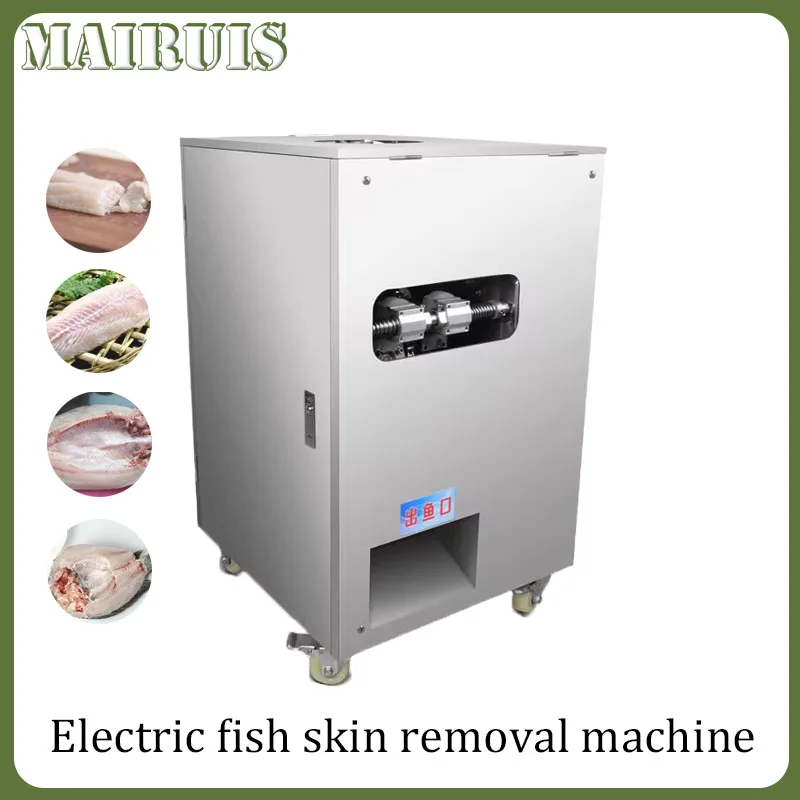 

Open Fish Back Belly Remove Scales Commercial Kill Fish Machine Automatic Cleaning Fish Scales Viscera Remove Machine