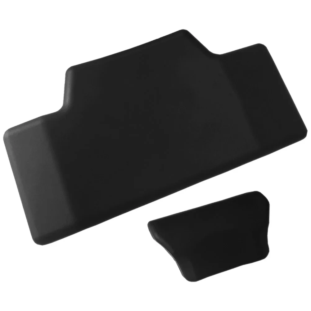 

2Pcs Motorbike Back Cushion Comfortable Sponge Pad Practical Accessory Long Service Life Wear-Resistant