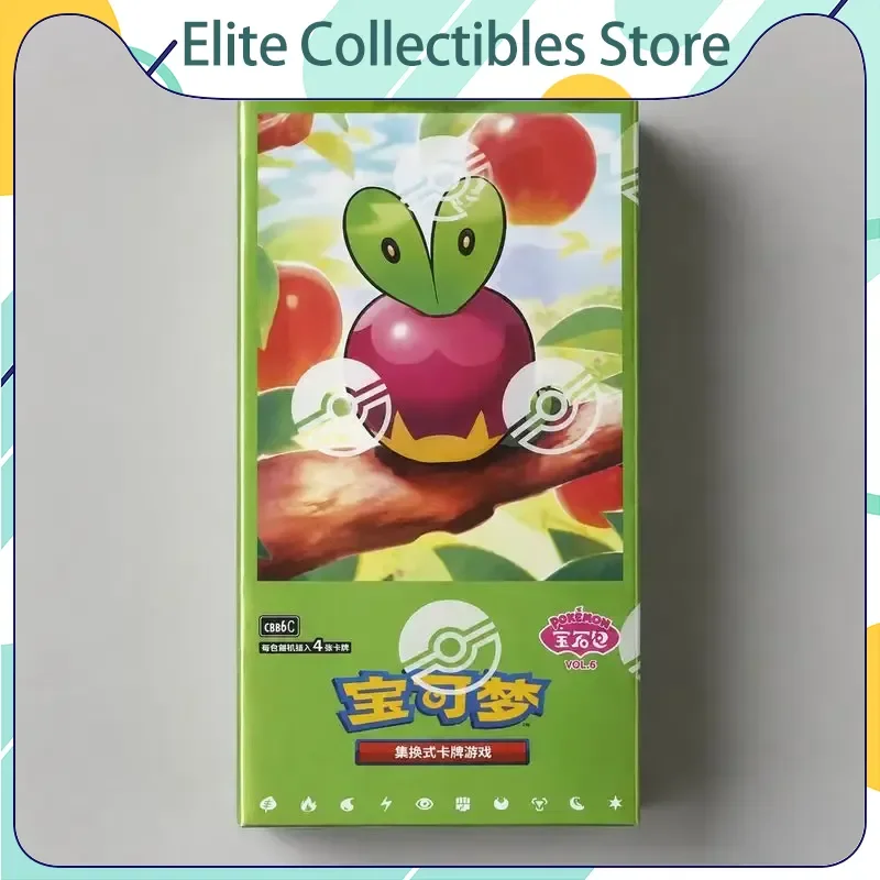 genuine-pokemon-cards-gem-pack-vol6-simplified-chinese-version-cbb6c-booster-pack-ptcg-collectible-trading-cards-hobby-toy-gift