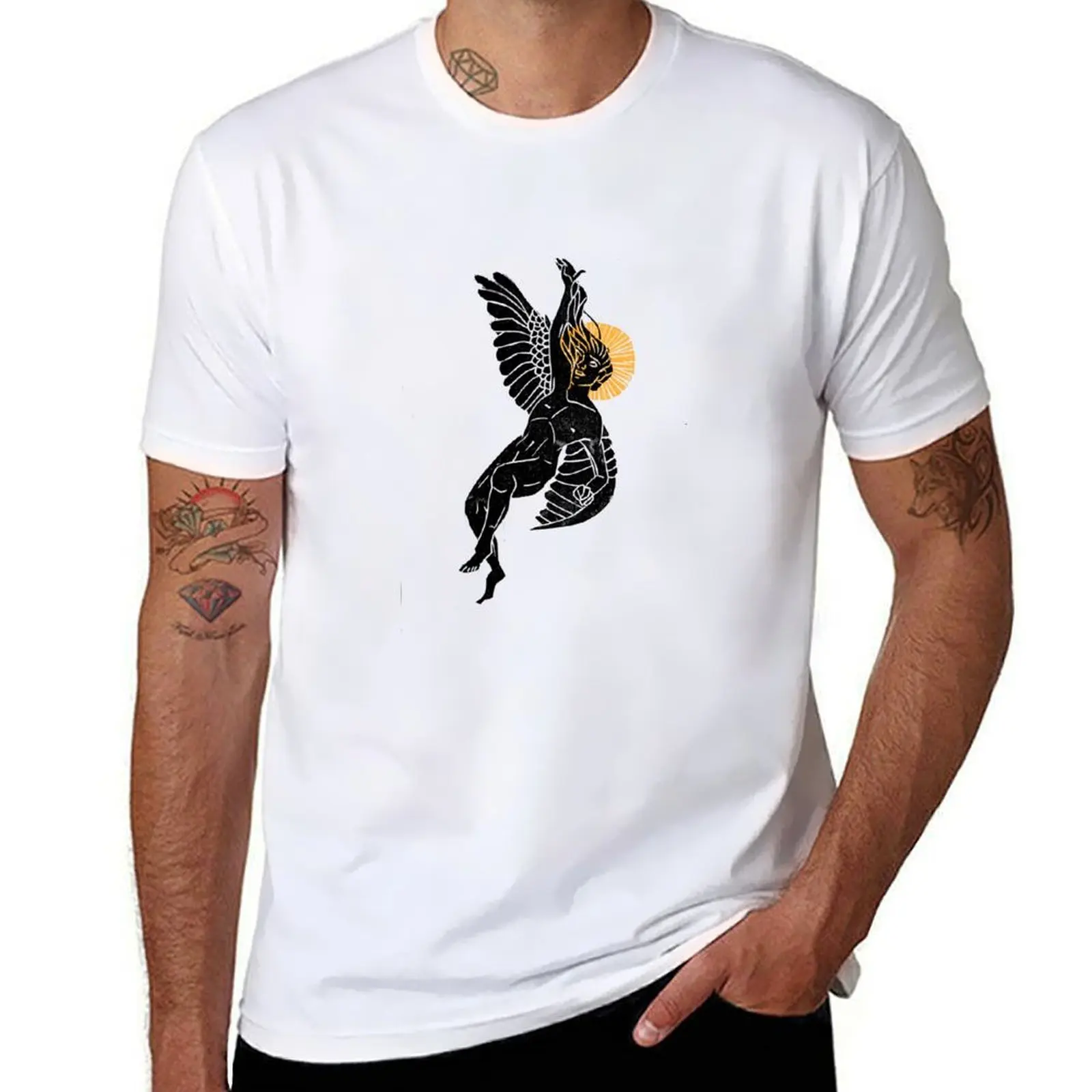 

Lucifer's Fall T-Shirt t shirts for man graphic funny graphic t shirts for man funny t shirts man T-shirt