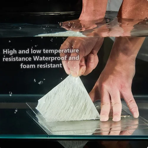 Imagen 2 del producto Cinta impermeable súper antifugas, papel de aluminio, cinta fuerte para detener fugas, cinta adhesiva de butilo, parche de reparación de grietas, sellador