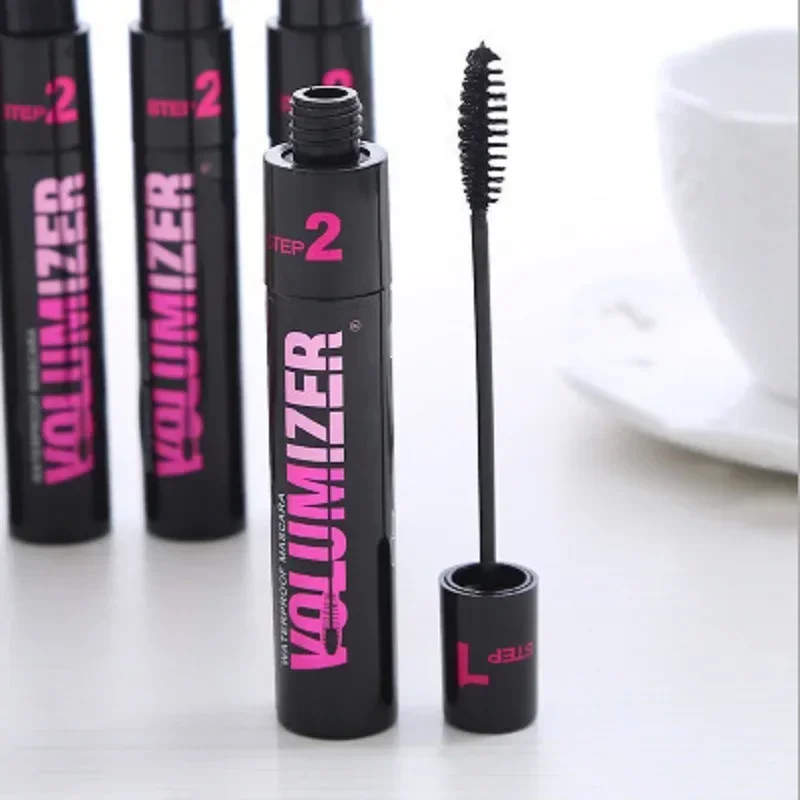 2 in1 Double Mascara Lengthening Black Lash Eyelash Extension Eye Lashes Brush Beauty Makeup Long-wearing Gold Color Mascara