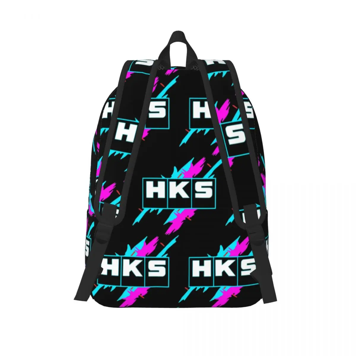 HKS Vintage fajny plecak liceal biznes moc i Sportser wydajność Turbo Logo Daypack dla mężczyzn kobiet torby płócienne