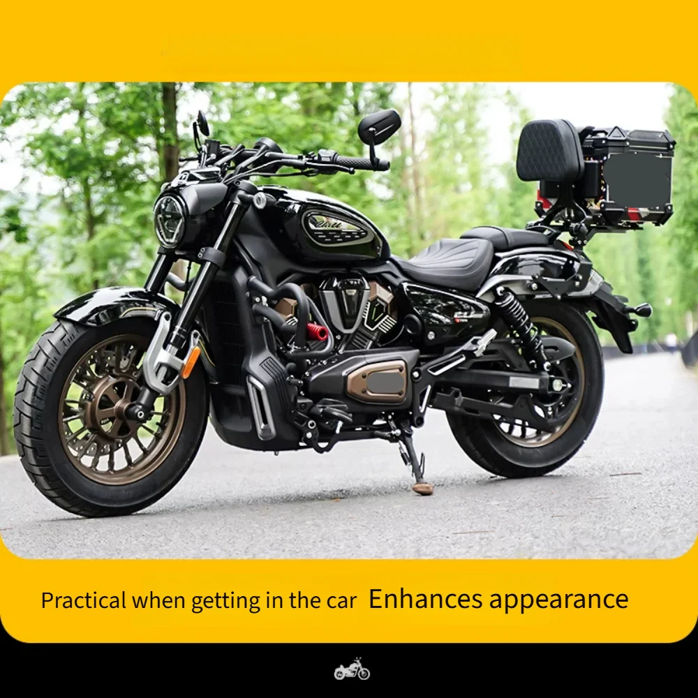 For VOGE CU625 Motorcycle Custom Retro Side Storage Bag Quick Release Modified Parts