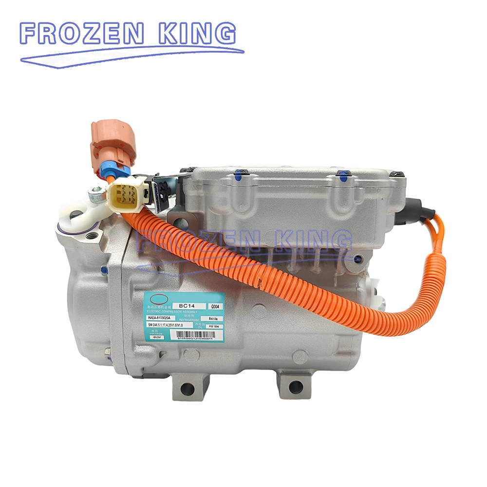 

Auto AC Compressor for BYD E6 Model BC28 320V OEM HAEV-8103020A HAEV8103020A Electric Aair Conditioning Compressor