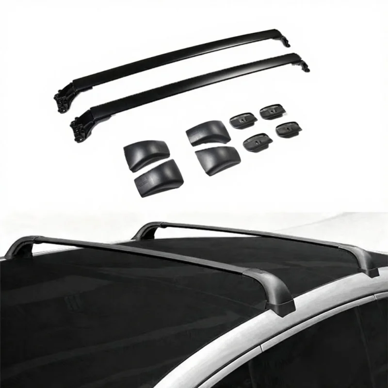 

Aluminum Alloy Roof Bar Rack 30KG Load Universal EV SUV Outdoor Travel Cargo Storage Accessory