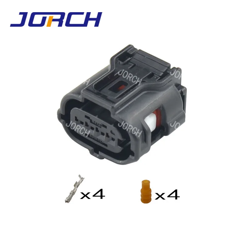 Conector de Sensor MAF de 4 pines para Toyota Sumitomo, Conector de medidor de flujo de aire, serie TS hembra, 5 Juegos, 6189-7401