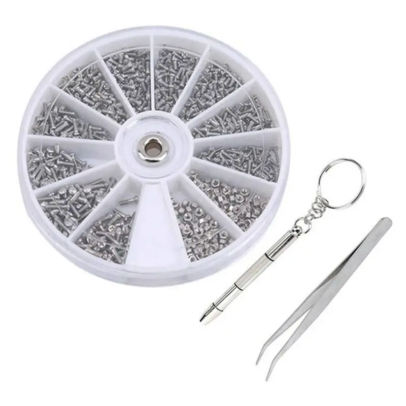 

A21Q-Набор для ремонта очков, безрамные солнцезащитные очки, держатель для носа, часы, отвертка, гайка, инструмент, семейный инструмент для ремонта, комбинация