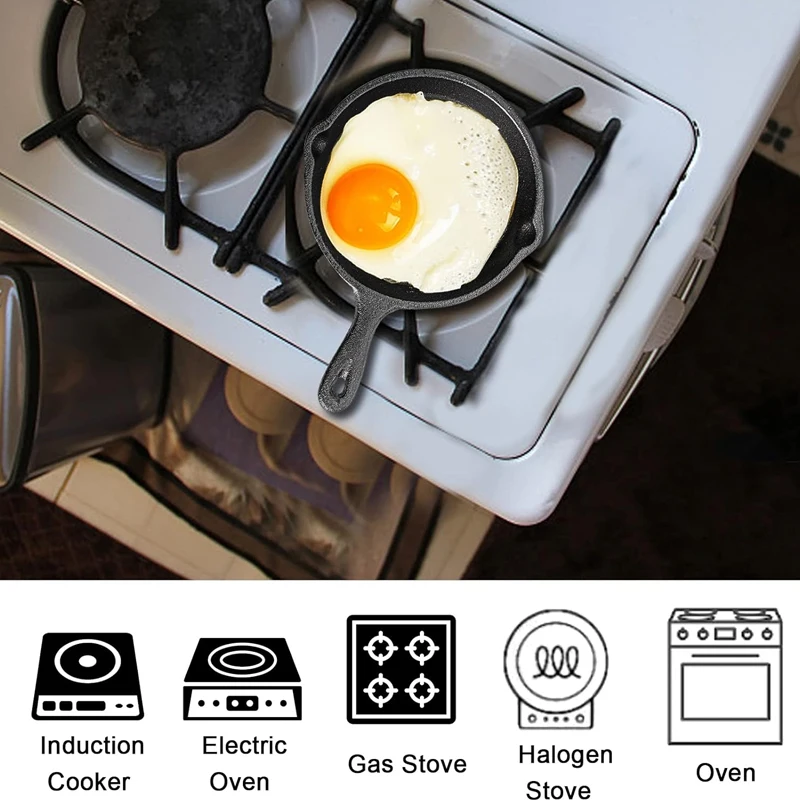 Mini Cast Iron Skillet 5