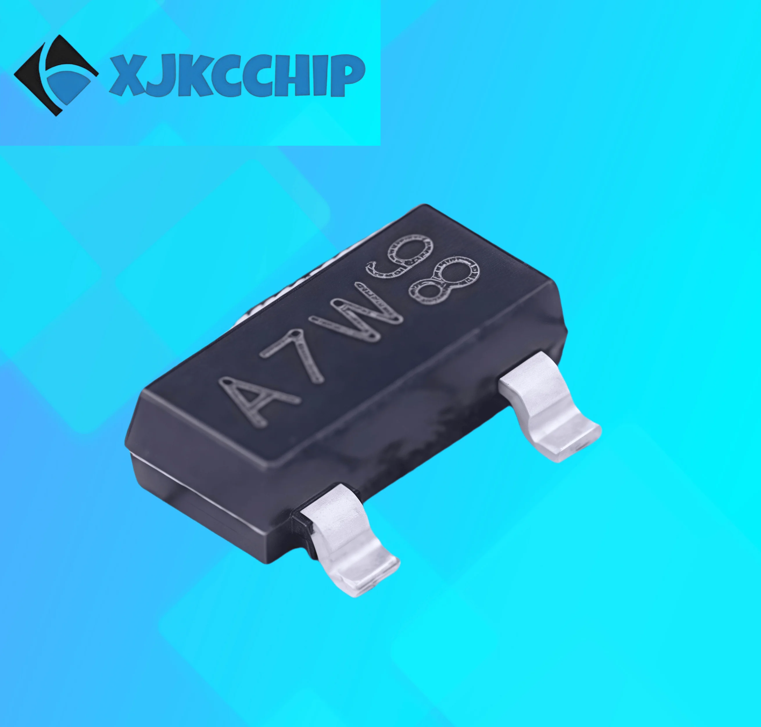 3000/plate consolidation sale, NXP original BAV99 series switching diode SOT23 215mA, 100V silk screen A7W
