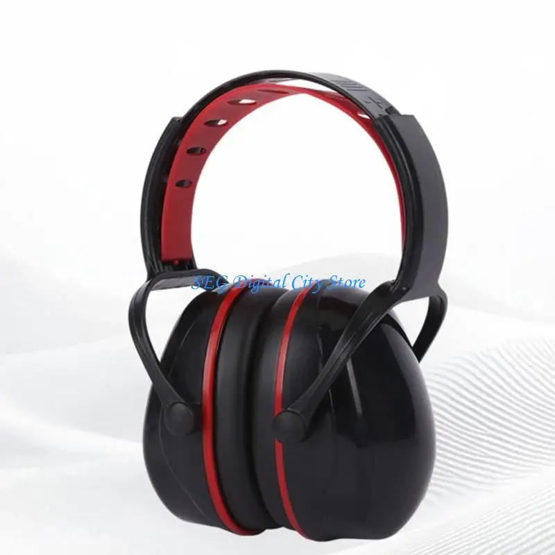 U75B Noise Reduction Ear Muffs Adjustable Headband Noise Cancelling Headphone Adult Sound Blocking Hearing Protections Earmuff