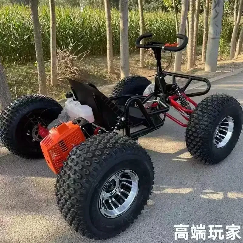 Adult Off-Road Drift Go Kart Four-Wheel ATV Dune Buggy Commercial Entertainment Vehicle For Playground Beach Square Use