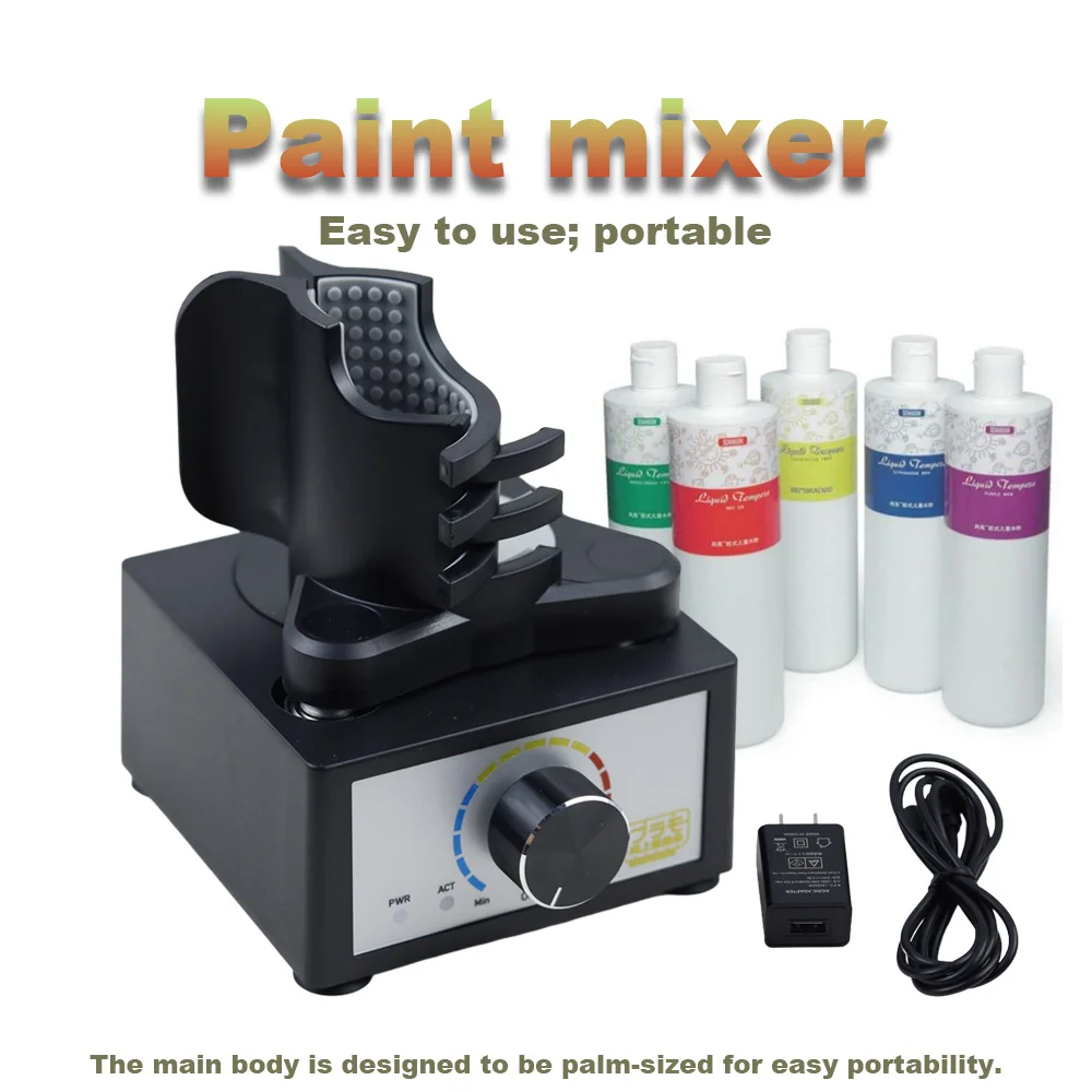 Vortex Mixer 5200 U/min – Mini Farbschüttler Für Tattoo, Nagellack, Farben & Kleber, Mit Touch-Start