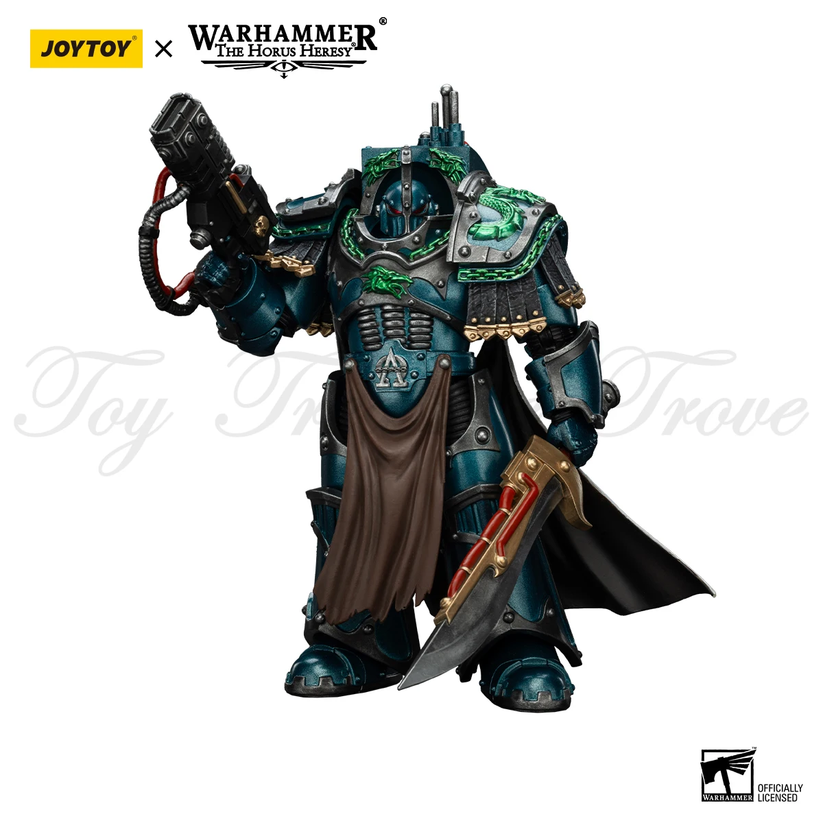 [متوفر] مجسمات الأكشن JOYTOY Warhammer 30k 1/18 Alpha Legion Legion Praetor in Cataphractii Terminator Armor