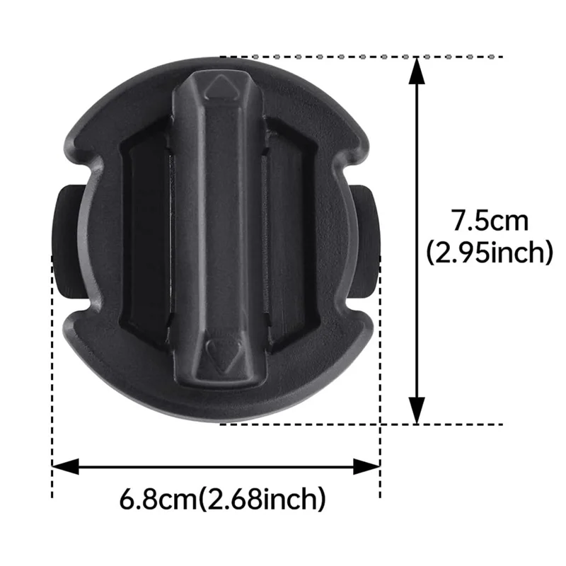 

X59A_Floor Drain Plug for Polaris RZR XP 1000 RZR 900/S Turbo General 1000 2014-2021 Accessories 4PCS (Black)