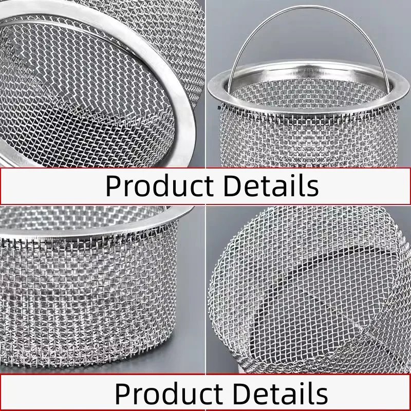 1PCS Stainless Steel Bathtub Hair Catcher Stopper Shower Drain Filter Trap Sink Strainer Basin Plug Kitchen Bathroom Accessories