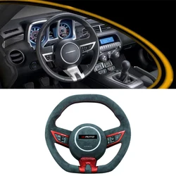 LS AUTO Real Carbon Steering Wheel for Chevrolet Camaro 2ss Coupe 2010-2022  Auto Chevrolet Interior Design Super Charged Custom