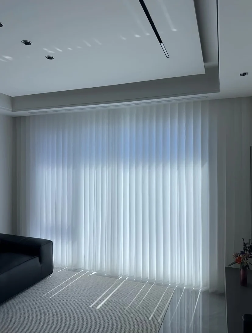 Home Decor Smart Manual vertical Venetian blinds Office Living Room Semi-shading Sunshade dream Window blind Curtain