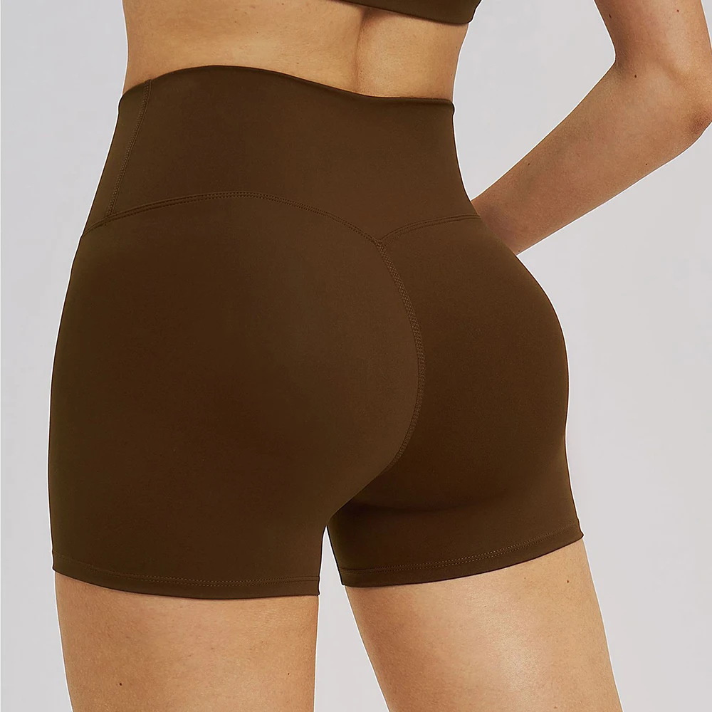 Running Cross Waist Sports Shorts Women Buttock Lift Gym Leggings Women Cycling Slim Fit Workout Shorts High Waist Yoga Shorts