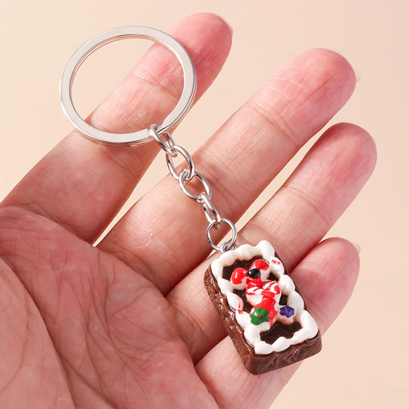 Niedliche Simulations-Gemüse-Schlüsselanhänger, Kunstharz, Lebensmittel, Mais, Charms, Schlüsselanhänger, Souvenir, Geschenke für Frauen, Männer, Autoschlüssel, Handtasche, Schlüsselanhänger – Detail 26