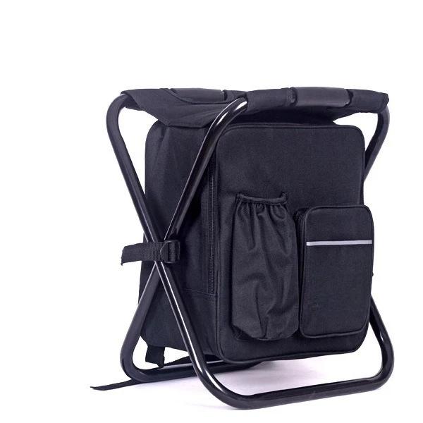 

Outdoor multifunctional camping folding stool portable insulation ice pack stool can carry Mazar camping beach fishing chair.