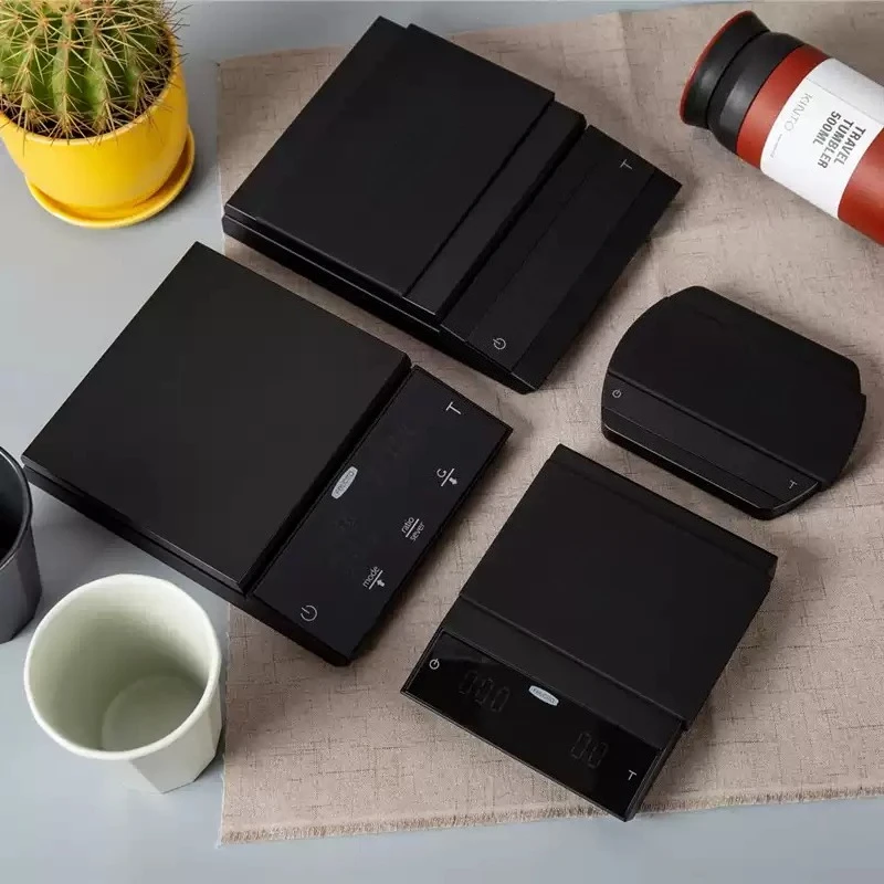 Electronic Drip Coffee Scale  High Precise Bluetooth Digital  Parallel Plus Incline Ratio Pour-over Espresso Coffee