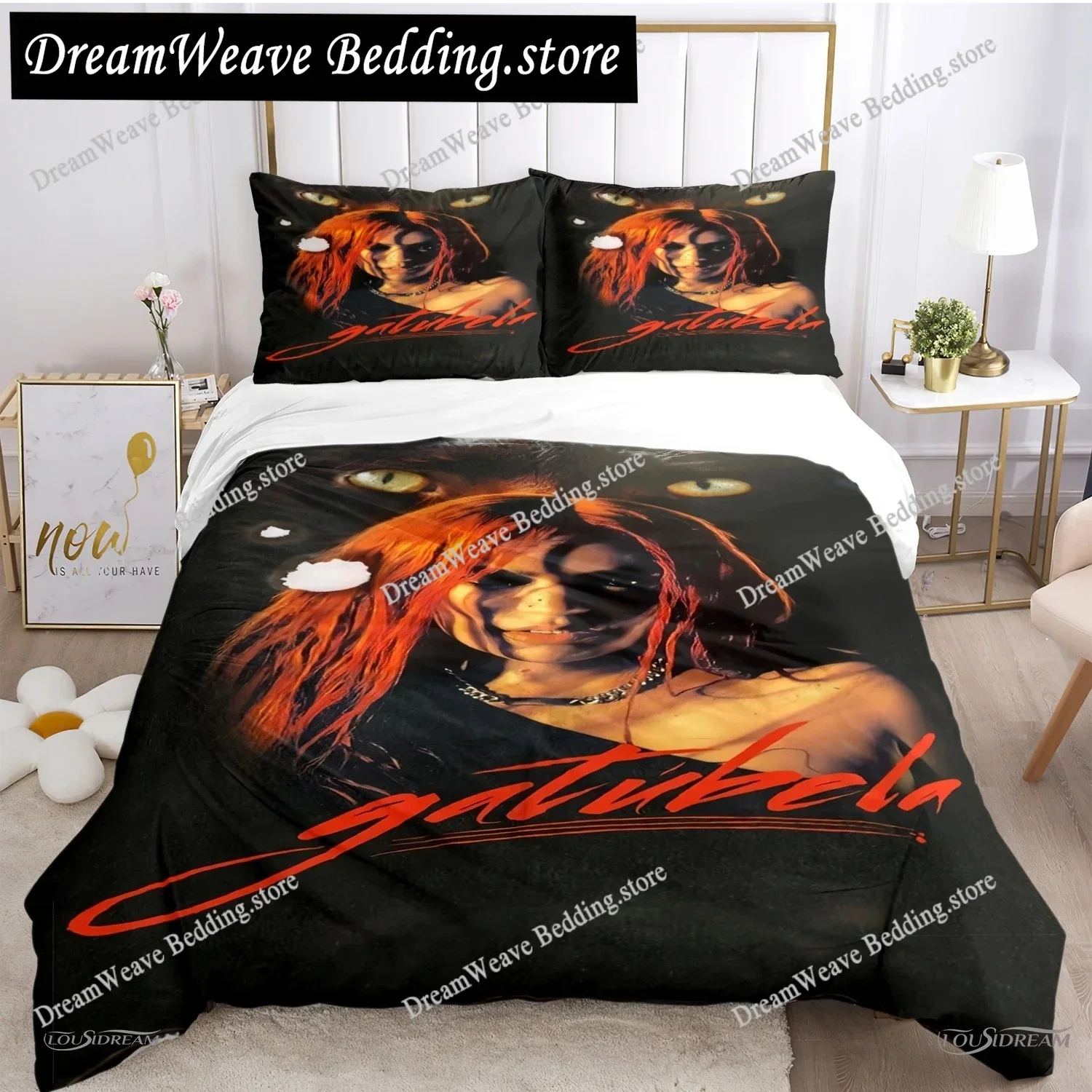 Sexy Karol G Singer All Season Duvet Cover Comforter Bedding Set Soft Quilt Cover and Pillowcases Teens SingleDoubleQueenKing963