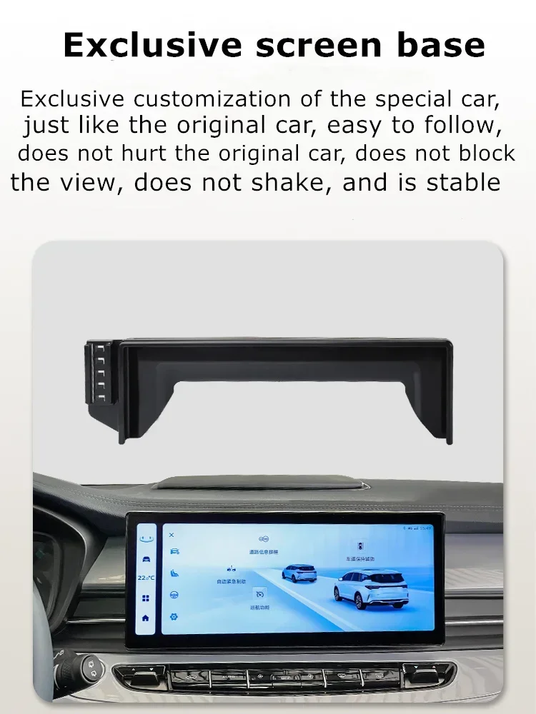 2021-2022 For Geely Vision X6 Pro Car Screen Phone Holder Wireless Charger Navigation GPS Phones Mount Bracket