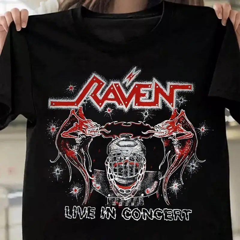 Vintage RAVEN BAND For Fans Men S 5XL 10D518T shirt