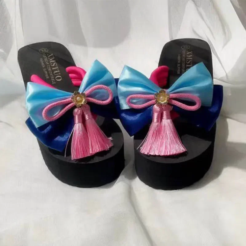 أحذية كاميساتو أياكا التأثيرية شبشب أياكا كوميك كون متوفر في المخزون شبشب صيفي نسائي