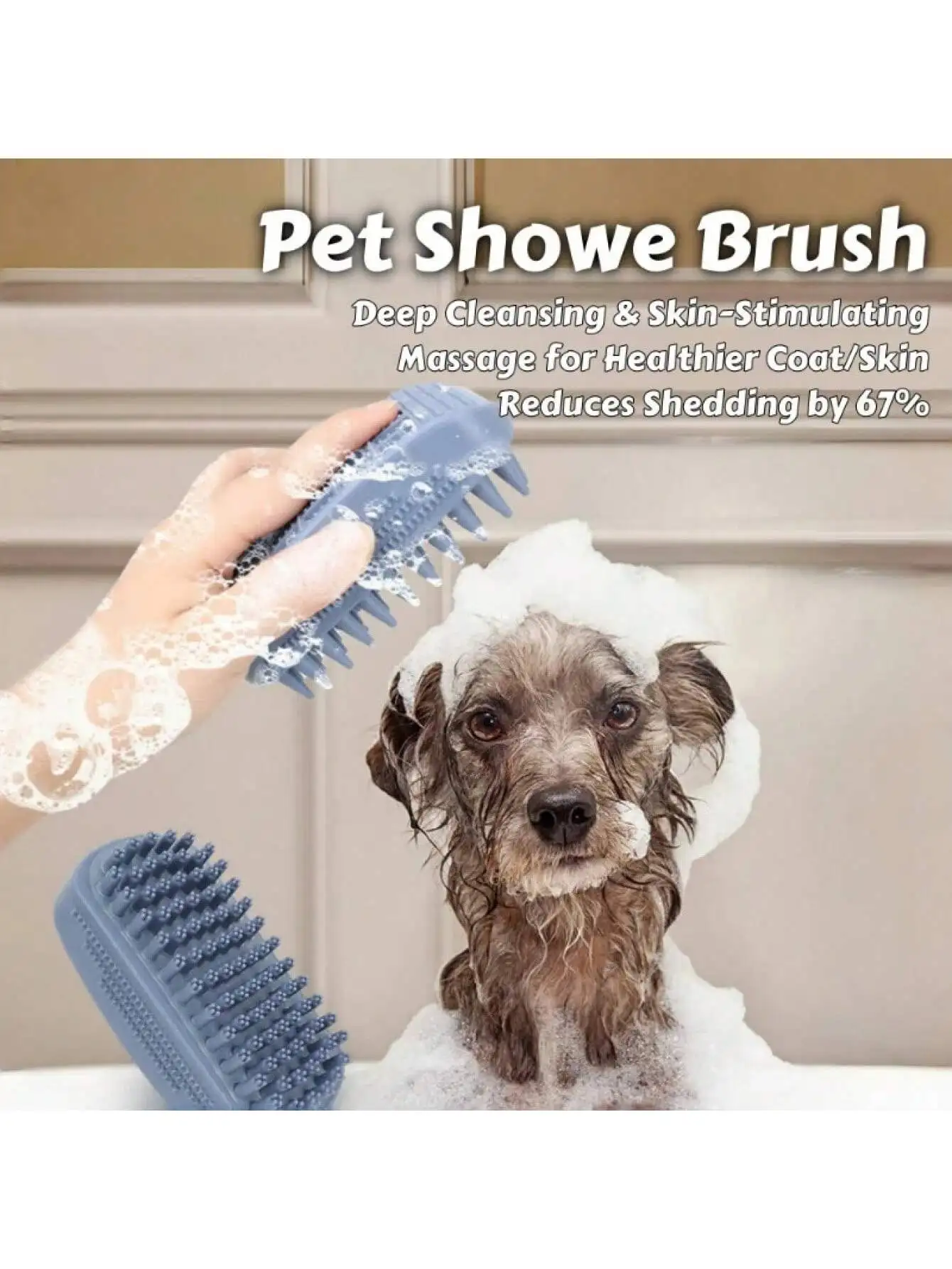 Thumbnail 2 - #6 Best Dog Bathing Brushes to Buy In 2026