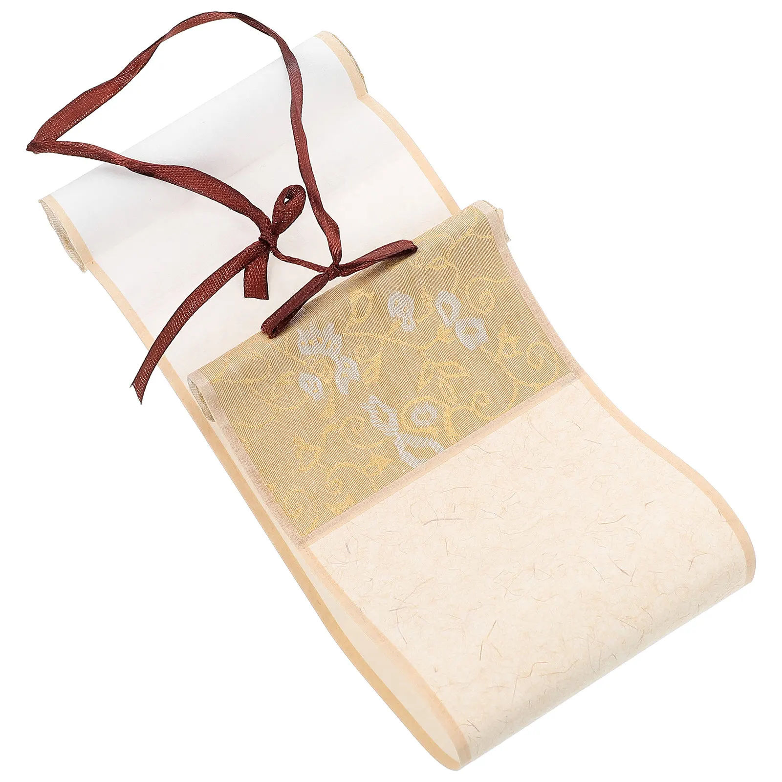 Blank Rice Paper Scroll for Chinese Brush Painting Practice & Traditional Gallery Decor
