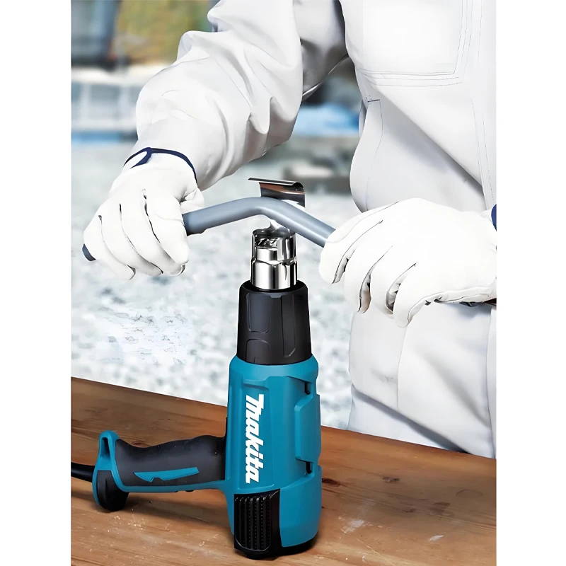 

Makita DHG181 18V Heat Gun Cordless Temperature Control 150-550°C Portable Rechargeable Car Film Heat Shrink Tube Hot Air Gun