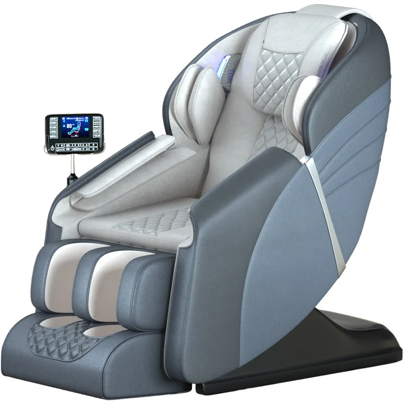 

OEM Logo Ai Smart 4D Роскошная подушка безопасности шиацу Zero Gravity Горячий компресс Массажное кресло Новый дизайн Большой объем Складное портативное