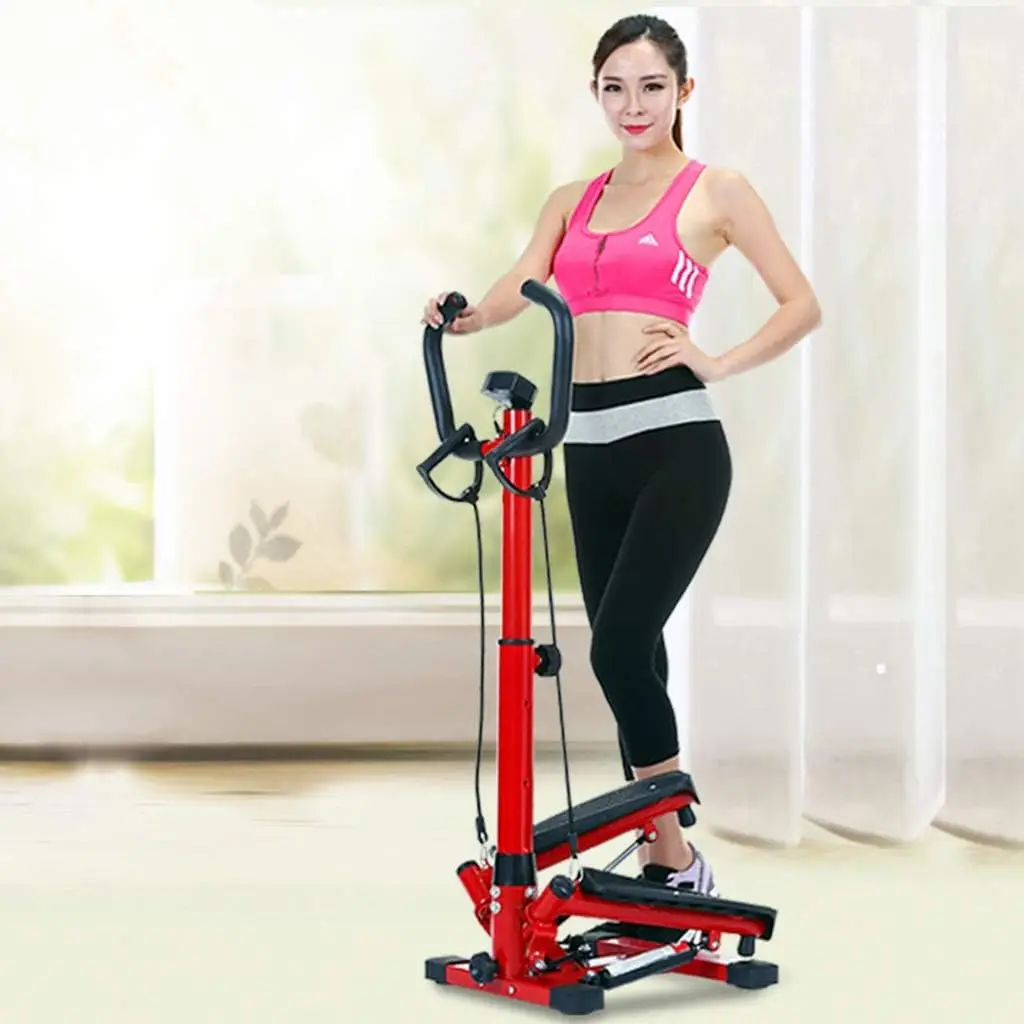Mini Exercise Twister Stepper with Twist Disk Resistance Band Multi-Function Metal Steel Home Fitness Equipment1