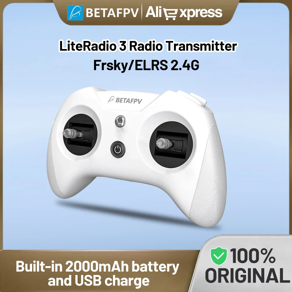 BETAFPV LiteRadio 3 เครื่องส่งสัญญาณวิทยุ ELRS 2.4G/Frsky รีโมทคอนโทรล M1/M2 โหมดสําหรับ RC FPV Racing Drone quadcopter Freestyle