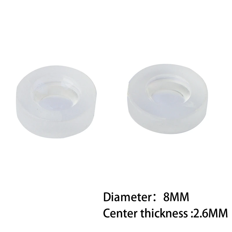 HOT-2PCS D8 Glass Double-Concave 20 Times Beam Expander Lens, Diode Lamp Holder Diffuser Lens