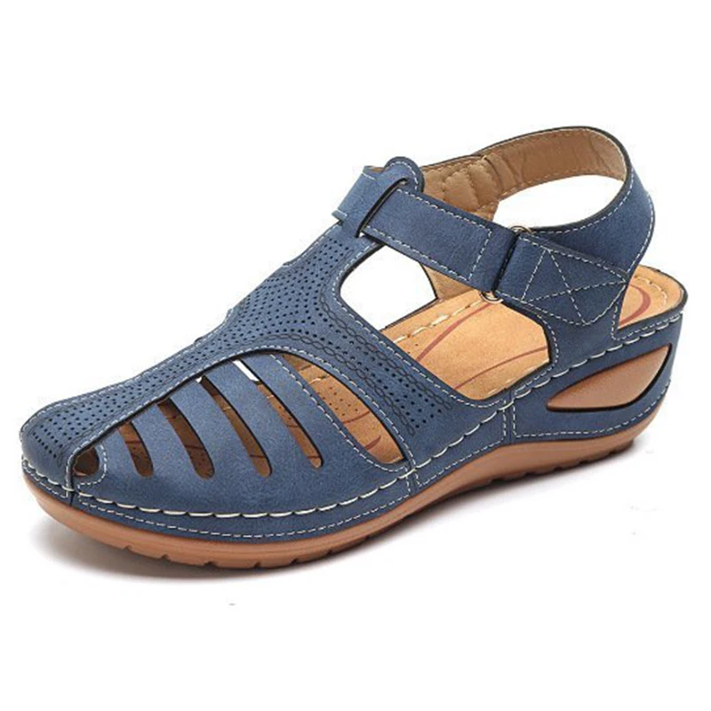 New Women's Sandals Premium Orthopedic Bunion Corrector Flats Casual Soft Sole Beach Wedge Vulcanized Shoes Zapatillas De Mujer