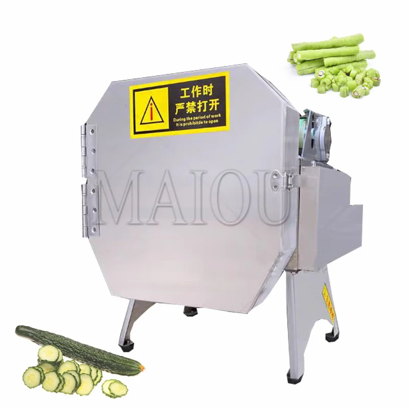 Vegetable Cutting Machine Green Onion Peppers Cut Into Circles Machine 220V Cucumber Potato Slicer Machine