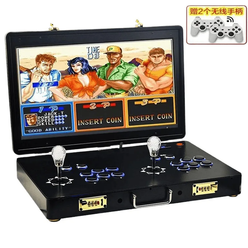

Double 21-inch screen Pandora portable joystick game console