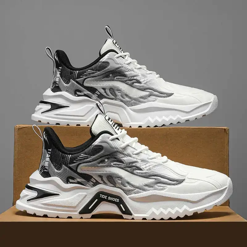 

Мужская обувь Parkside со шнуровкой, повседневные теннисные кроссовки для мужчин, весенне-осенняя обувь, спортивная уличная обувь, лоферы