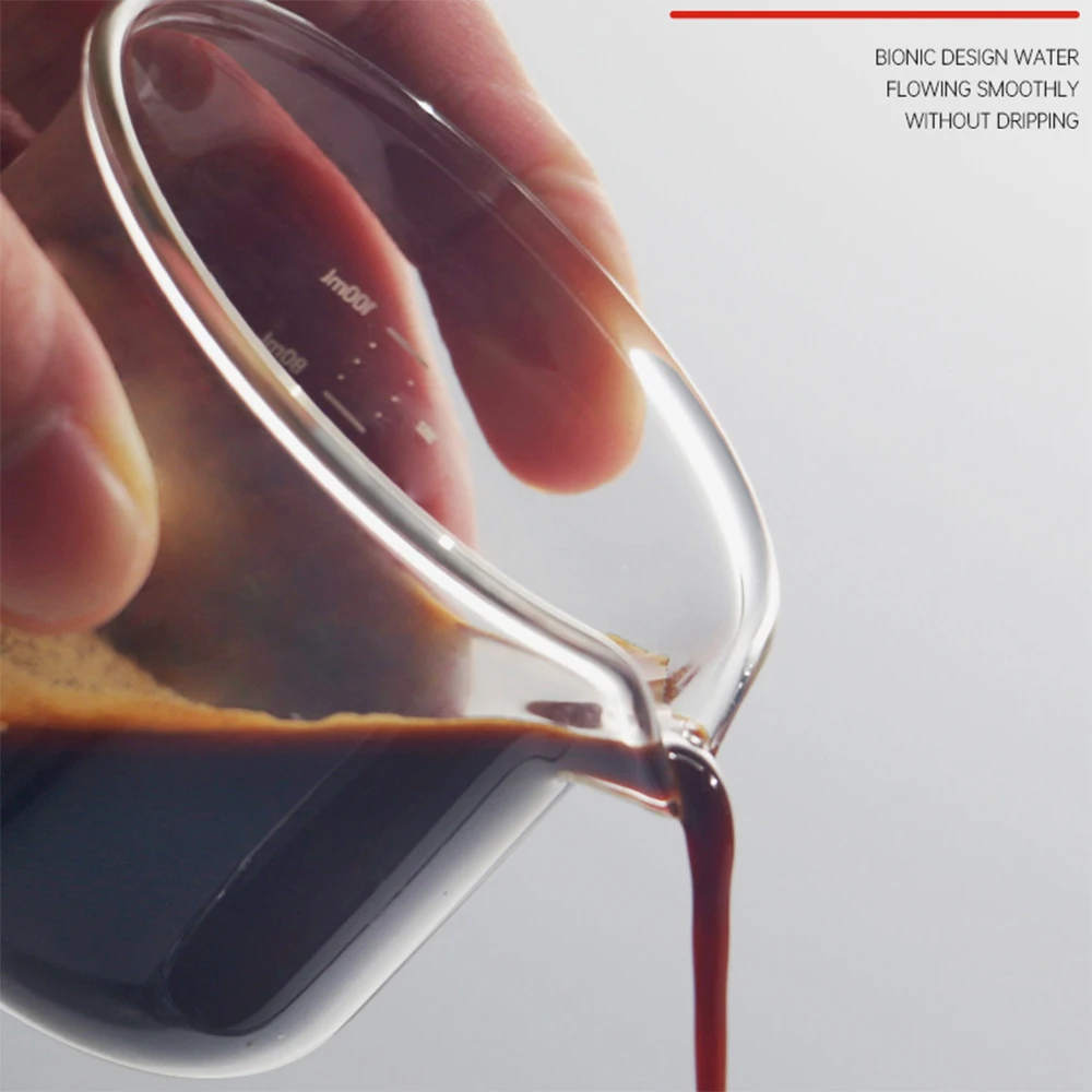 100ML Espresso Extraction Cup High Borosilicate Glass Ounce Cup with Scale Transparent Coffee Measuring Cup Kitchen Tool
