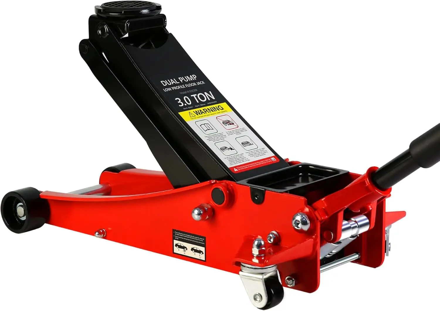 

3-тонный напольный домкрат Автомобильный гидравлический автомобильный домкрат Сверхмощный стальной автомобильный подъемный сервисный домкрат Быстрый подъем для замены шин, низкопрофильный Ra