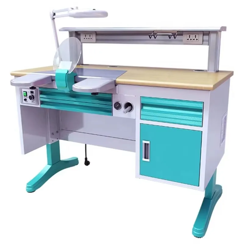Customizable Laboratory Workstation Single/Double Dental Table for Schools, Hospitals, Laboratories