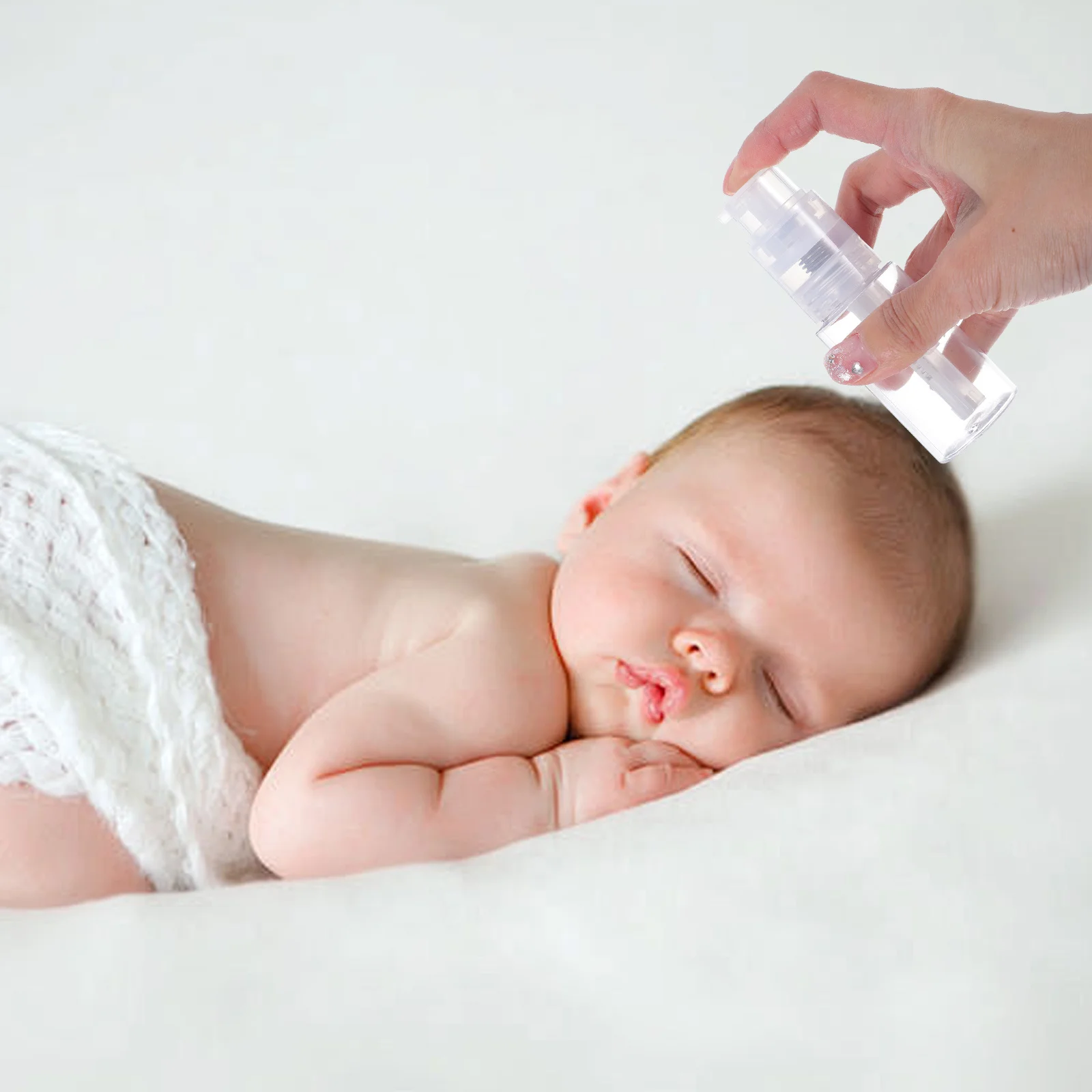 

35Ml Small Powder Bottle Transparent Talcum Dispenser for Travel Baby Body Makeup Powder Portable Refillable Case