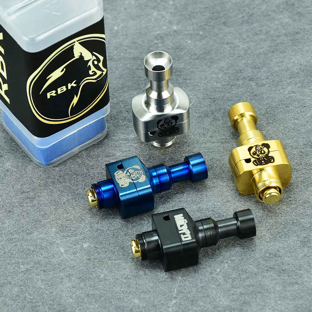 Imagem -06 - Wolfcoolvape-rba Vape Ponte Prc Tanque 1.2 mm 2.5 mm 3.0 mm 3.5 mm 4.0 mm para Dispositivos Boro Boleto Kit Mod bb