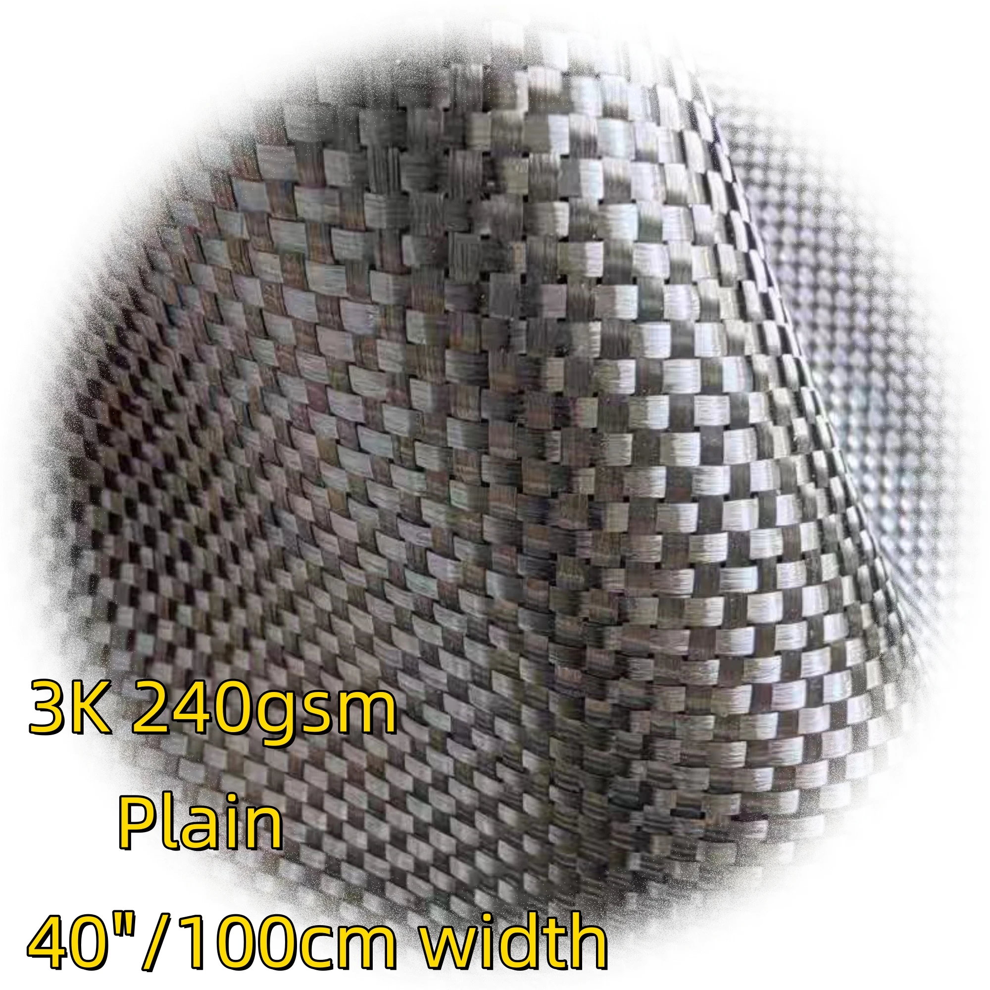 [グレードa-]3k-240gsmリアルカーボンファイバークロスカーボンファブリック2x2プレーン40インチ-100cm幅、自転車、オートバイ、車、釣り竿に使用