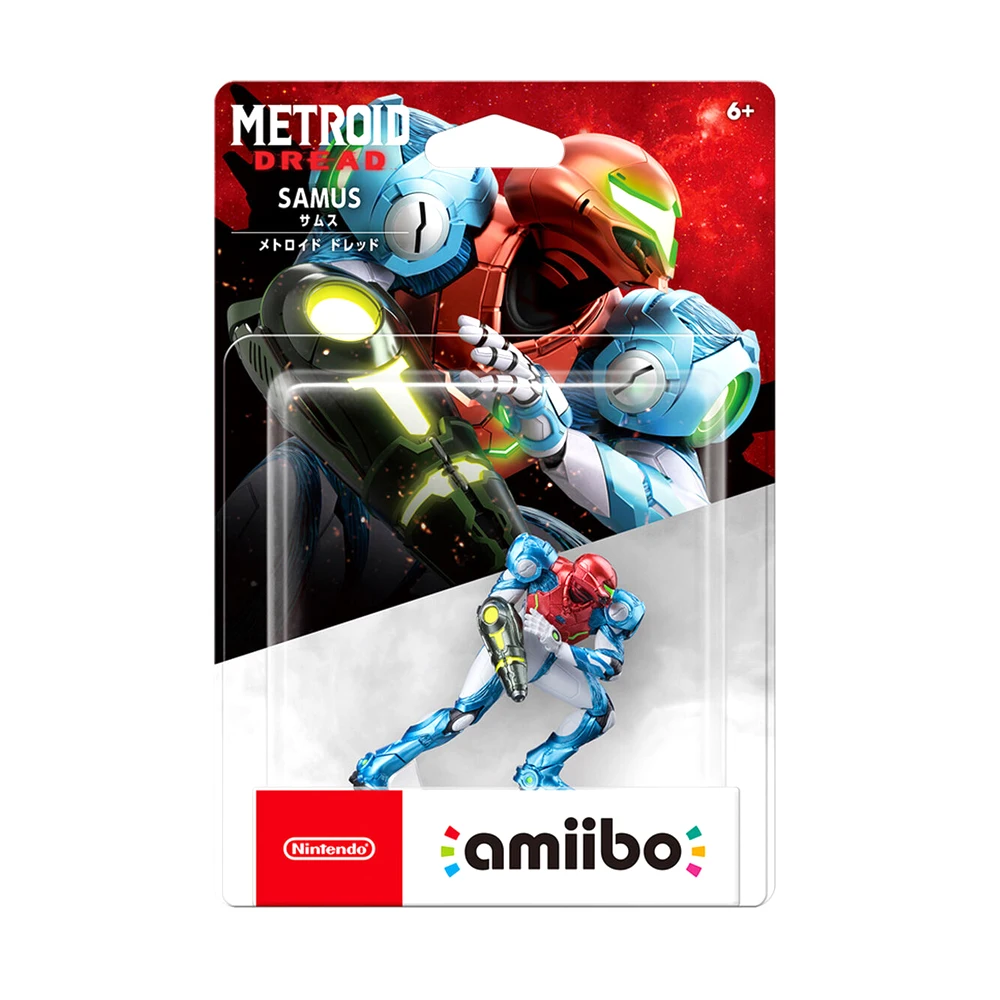 Nintendo Switch Amiibo Samus Metroid Dread For NS Wii U Original Asia Version Region Free