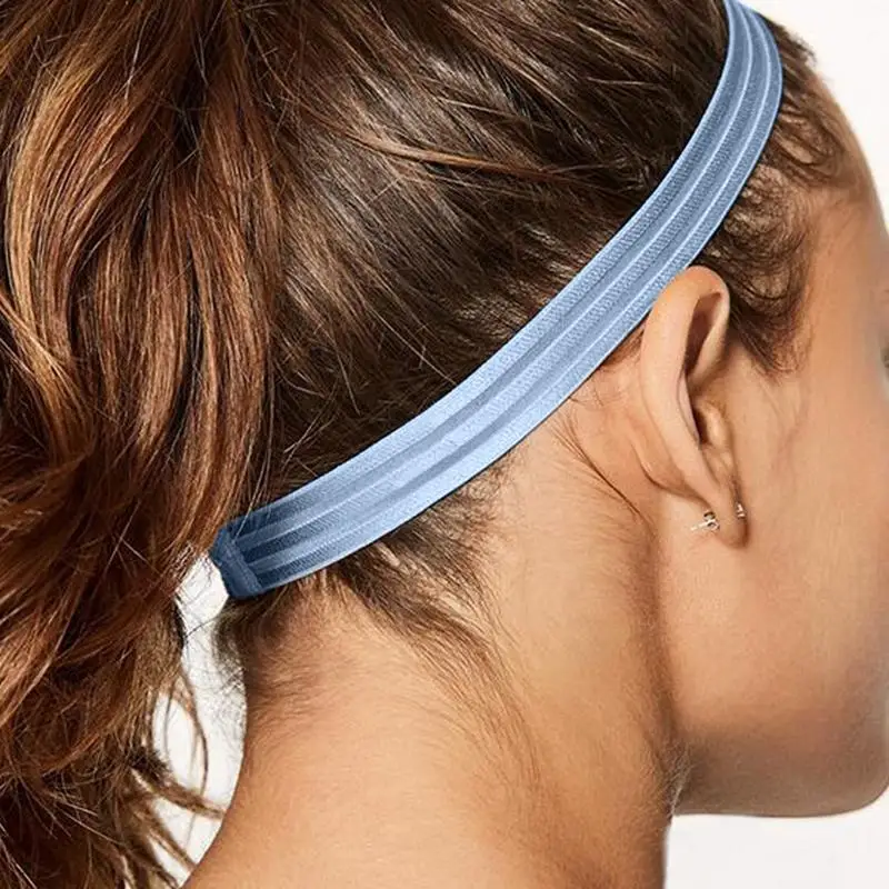 Diadema deportiva que absorbe la humedad, bandas para la cabeza de entrenamiento, bandas para el sudor Unisex transpirables para correr, senderismo,