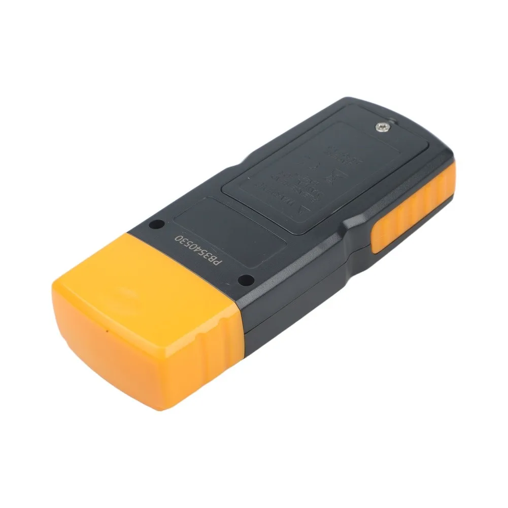 GM605 Moisture Meter for Wood and Paper Featuring Large LCD Display Material Selection and Reading Lock for Field Use